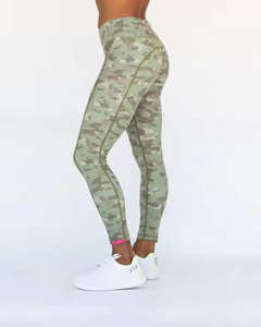 Leggings pour femmes Collants sans coutures Pantalon de yoga taille haute Extensible Workout Gym Wear Confortable Respirant Running Activewear - Product Image 2