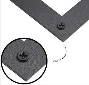 ขายตรงจากโรงงาน งานศิลปะติดผนังแบบเลเซอร์ ลวดลายโมเดิร์นแบบนามธรรม สีเงิน ทำจากเหล็ก สำหรับตกแต่งบ้าน สวน และเทศกาลคริสต์มาส ติดตั้งง่าย ติดผนังต่ำ - Product Image 5