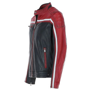Directly Manufacturer's Top Arrival <b>Men's</b> Winter <b>Leather</b> <b>Jacket</b> in Premium Solid Color High Quality Streetwear with Custom Logo - Product Image 2