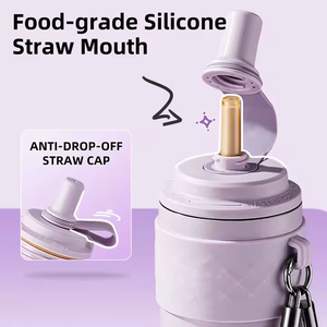 Taza de paja acrílica - Product Image 3