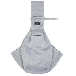 Dog <b>Carrier</b> Bag Nylon Black Breathable Outdoor <b>Pet</b> Travel Backpack With Phone Pocket Adjustable Strap Small Size - Product Image 6