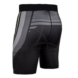 2025 High Quality Gym Sports Fitness <b>Men</b> <b>Compression</b> <b>Shorts</b> Elastic Waist Casual Quick Dry Spandex/Polyester Customize Color - Product Image 4