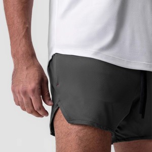 Pantalones cortos informales de algodón suave con cordón para hombre, perfectos para trajes relajados y estilo veraniego - Product Image 4