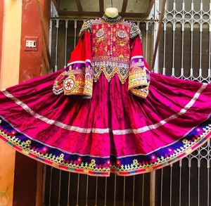 Robe ethnique Vintage Kuchi, robe de fête traditionnelle, multicolore, offre spéciale, 2020 - Product Image 3