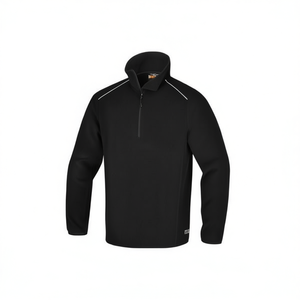 Manteau en micropile pour garçons avec fermeture éclair courte, vêtement d'extérieur confortable - Product Image 2