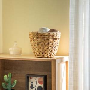 Water hyacinth <b>plant</b> <b>basket</b> with handle, hanging planter home decor accessory, highly aesthetic, wholesale available - Product Image 5