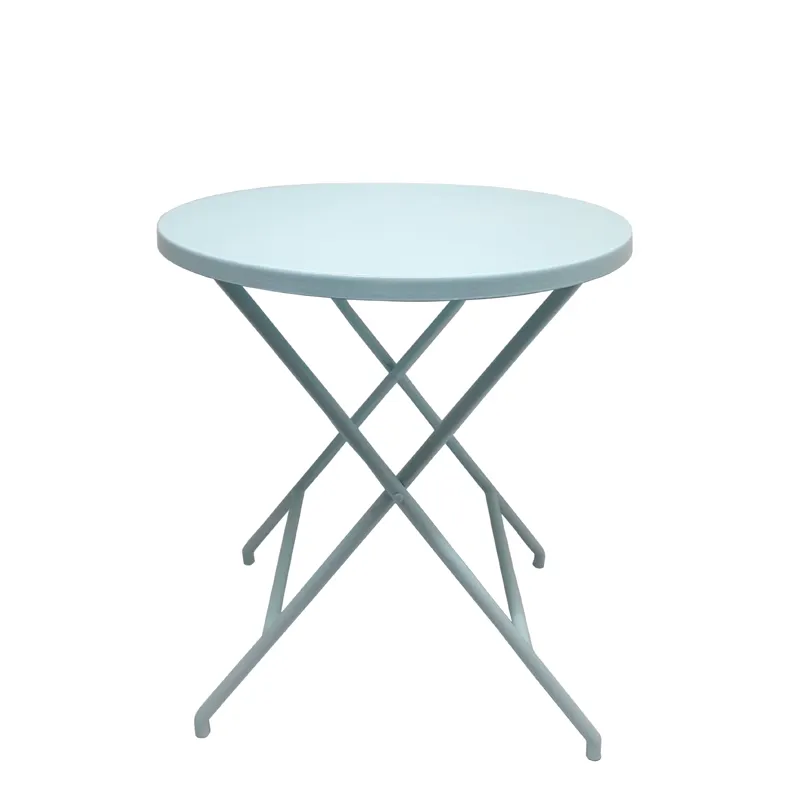 클래식 디자인 사이드 테이블 접는 4 다리 흰색 도금 마감 표준 크기 손으로 만든 가구 액세서리 공예 남자 배