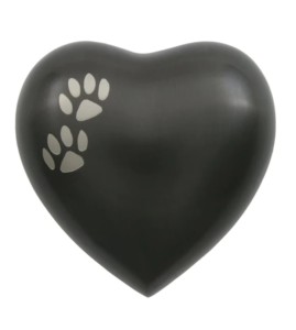 Urnes en forme de coeur Paw Pet pour cendres Urnes de crémation de conception en forme de coeur en gros avec des prix raisonnables - Product Image 5