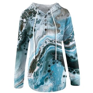 Conjunto de sudaderas con capucha de alta calidad para mujer, sudaderas con capucha bordadas personalizadas para mujer, Sudadera con capucha de talla estadounidense para mujer - Product Image 2