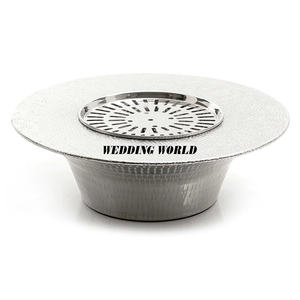 Fabricant de chauffage Dallah en métal Vente à chaud d'ustensiles de cuisine Fancy Dua Heater Classic Stylish Round Shape New Teapot Heater - Product Image 1