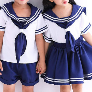 Fabricants de vêtements OEM, conception sur mesure de jupes et chemises d'uniformes scolaires pour filles adultes, tissu en spandex/coton - Product Image 3