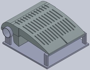Pièces de machines de moulage de grande taille en acier résistant à la chaleur, équipement d'extraction de minerai, technologie de moulage de mousse perdue - Product Image 1