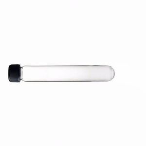 หลอดเพาะเชื้อในห้องปฏิบัติการ ทำจากแก้วบอโรซิลิเกต ก้นแบน พร้อมฝาเกลียวไม้ สำหรับใช้ในห้องปฏิบัติการ - Product Image 3