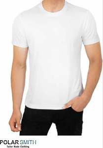 T-shirts d'été pour hommes personnalisés OEM tissu en jersey de coton décontracté coupe ample courte-prêt à l'emploi en gros - Product Image 4