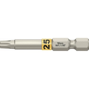 Punta de Destornillador WERA 867 TORX HF 1/4 Pulgada TX 25 L.50mm - Product Image 1