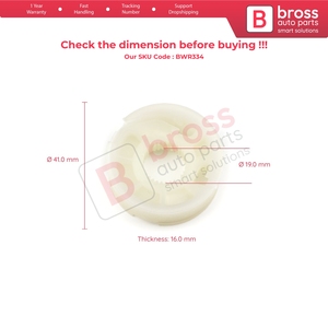 Régulateur de vitre arrière gauche BWR334 pour Série 5 E39 51358159835-51358252430 - Product Image 5