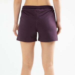 Pantalones cortos de chándal para mujer con bolsillos y cordón hechos de algodón Pantalones cortos de yoga franceses ideales para entrenamientos de verano y ropa informal - Product Image 3