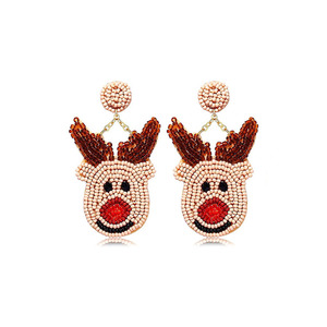 Christmas Earrings Colorful Earrings Accessories Drop Earrings for Available From India - Product Image 4