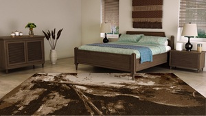 Alfombra Moderna de Diseño Abstracto Persa, Tejida a Mano con Lana Ecológica, Resistente al Fuego y Antideslizante, de Adam Rugs - Product Image 4