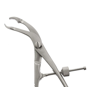 Pinzas de sujeción de hueso Verbrugge, instrumento ortopédico quirúrgico Manual, abrazadera de reducción de hueso de acero inoxidable, herramienta de fijación médica - Product Image 2