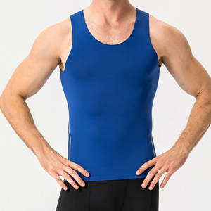 Débardeur pour hommes en coton avec impression personnalisée vierge OEM en gros Débardeurs à séchage rapide avec beaucoup de couleurs de grande taille - Product Image 4