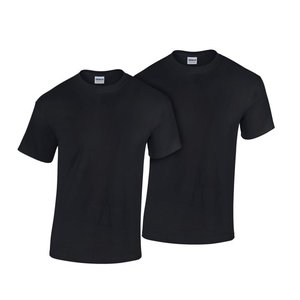 100% coton hommes coupe régulière col rond décontracté couleur unie T-Shirts 18 couleurs grande taille M-6XL séchage rapide 180g en gros - Product Image 2
