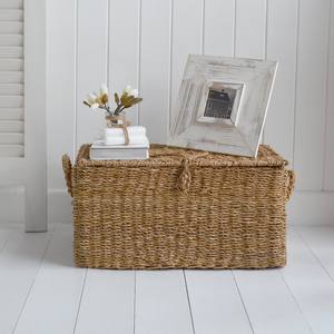 กล่องเก็บของจากก้านหญ้าทะเลคุณภาพสูง ราคาขายส่ง กล่องเก็บของสานจากก้านหญ้าทะเลธรรมชาติ - Product Image 5