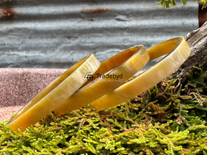 ชุดกำไลข้อมือทำมือจากเขาสัตว์ธรรมชาติ ดีไซน์หรูหราทันสมัย เครื่องประดับแฟชั่นสำหรับทุกเพศ เหมาะเป็นของขวัญ Tradebyd - Product Image 5