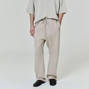 Pantalones informales de peso pesado personalizados, ropa de calle, pantalones de chándal holgados personalizados para hombre, algodón 2025 de rizo francés para invierno, novedad de 100% - Product Image 1