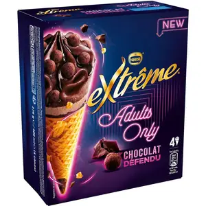 Nestle Extreme Smooth Hazelnut dengan Creamy Vanilla / Nestle Extreme Ice-Cream Cone On Behance