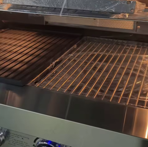 Cuisine extérieure Prima, îlot barbecue, armoires en acier inoxydable intégrées, grill résistant aux intempéries, grilles avec four à <span class=keywords><strong>pizza</strong></span>, cuisine extérieure - Product Image 2