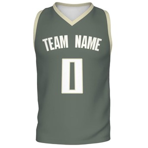 Nouveau modèle de maillots avec logo personnalisé Maillot de basket-ball au design unique à séchage rapide pour adultes Vêtements de sport imprimés respirants - Product Image 6