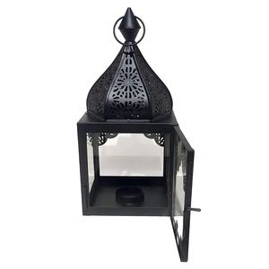 Decoraciones de Ramadán 2026, Mini Faroles Marroquíes Negros de Metal, Luces para Decoración del Hogar, Colgantes y de Mesa - Product Image 2