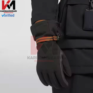 Guantes impermeables ligeros con pantalla táctil, guantes térmicos finos con forro para deportes, correr, esquiar, conducir, pescar, actividades al aire libre - Product Image 5