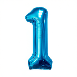 ลูกโป่งปาร์ตี้เลิฟ นูเมโร บลู เอ็น 1 80 ซม. 12 ชิ้น/ถุง - Product Image 2