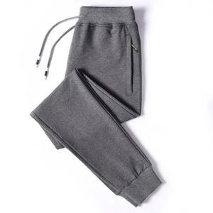 Pantalon de survêtement vierge de couleur unie pantalon de survêtement décontracté Fitness pantalon de jogging élastique attend avec cordon de serrage pantalon de survêtement personnalisé vente en ligne - Product Image 4