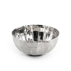 Bol à fruits jetable au design moderne, écologique, pour la table, décoration, rangement de légumes, bol profond en aluminium - Product Image 2