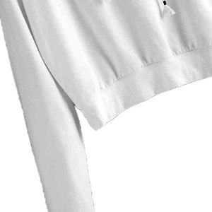 Sudadera con Capucha Deportiva Transpirable para Mujer, con Logotipo Personalizado Bordado, 100% Algodón, Estilo Crop Top, Informal, para Invierno - Product Image 4