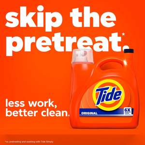 Detergente Líquido para Ropa Tide Plus con un Toque de Downy Clean Breeze, 138 fl oz, 72 Cargas - Product Image 2