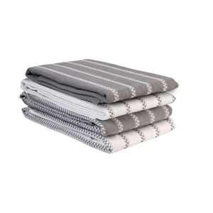 Conception personnalisée d'excellente qualité 100% serviettes de thé en pur coton avec logo privé - Product Image 4