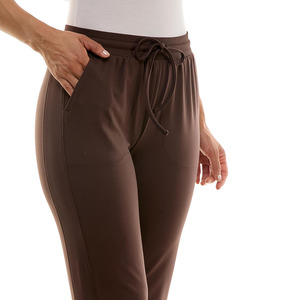 Prix compétitif Pantalons de survêtement pour femmes Jogger Pantalons en coton polaire personnalisés pour filles Pantalons de survêtement décontractés pour femmes 2025 quantité minimale de commande bas - Product Image 6
