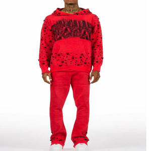 Ensemble de survêtement de jogging pour homme, vêtements de sport athlétiques, ensemble d'entraînement, confortable, pour la salle de sport, la course à pied, le fitness, tenue décontractée, tenue quotidienne - Product Image 3