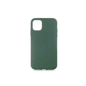 Coque en silicone liquide TYGO LSR pour iPhone 11, antichoc, fine, ajustée, couleur vert foncé premium, compatible avec 7 Plus 11Pro - Product Image 1