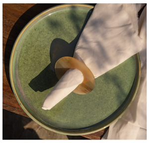 Rond de serviette en corne de buffle Hôtel de luxe Maison Restaurant Dîner Table Accessoires décoratifs Rond de serviette en corne - Product Image 5