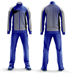 Chándales de 2 piezas para hombre con logotipo personalizado para entrenamiento en exteriores, chándales de entrenamiento para hombre con logotipo personalizado de talla grande - Product Image 3