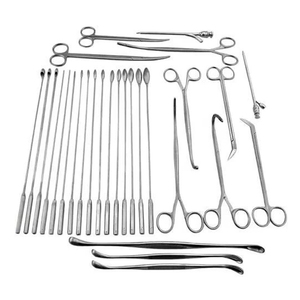 High Quality 25-piece Manual Cholecystectomy Surgical Instrument Set for Orthopedic Surgical MOL Compliance Stainless Steel - Product Image 2