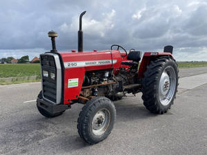 Tractor de Ruedas Usado Massey Ferguson 385 con Motor y Caja de Cambios de 90 CV - Product Image 3