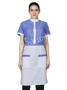Vesbhusha Unisex Steward uniform with <b>half</b> <b>apron</b> - Product Image 2