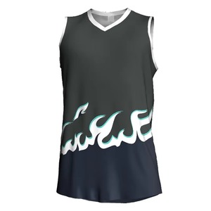 Anti-Wrinkle Durable <b>Material</b> Reasonable Rate <b>Printed</b> Technics Hot Sale Latest Style Basketball Jersey Fully Customizable - Product Image 4