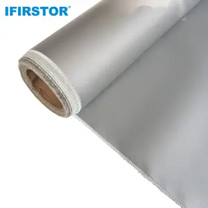 High Temperature Industrial Welding Blanket Roll Silicone Rubber Coated Fiberglass Fabric Cloth